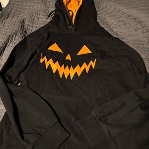 Forest Ink Pumpkin Hoodie Dress